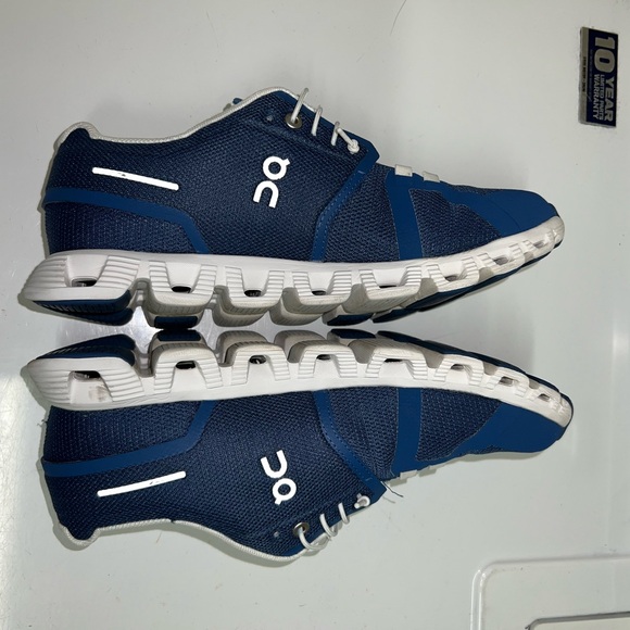 ON Women’s Cloud Navy Blue Sneakers Size 8.5 GUC - Picture 5 of 7